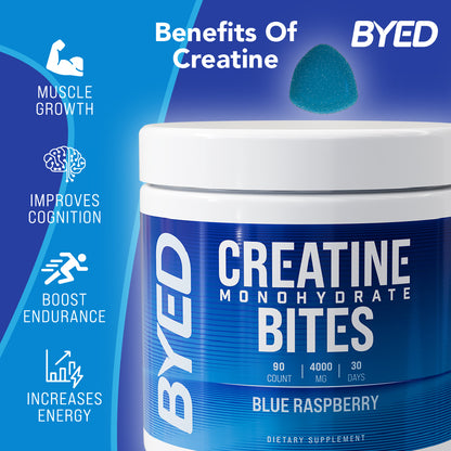 BYED Creatine Gummies Benefits