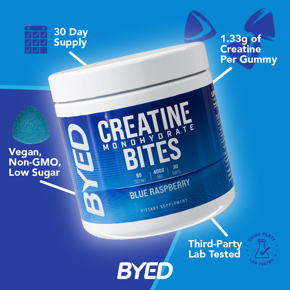 BYED Creatine Gummies Info