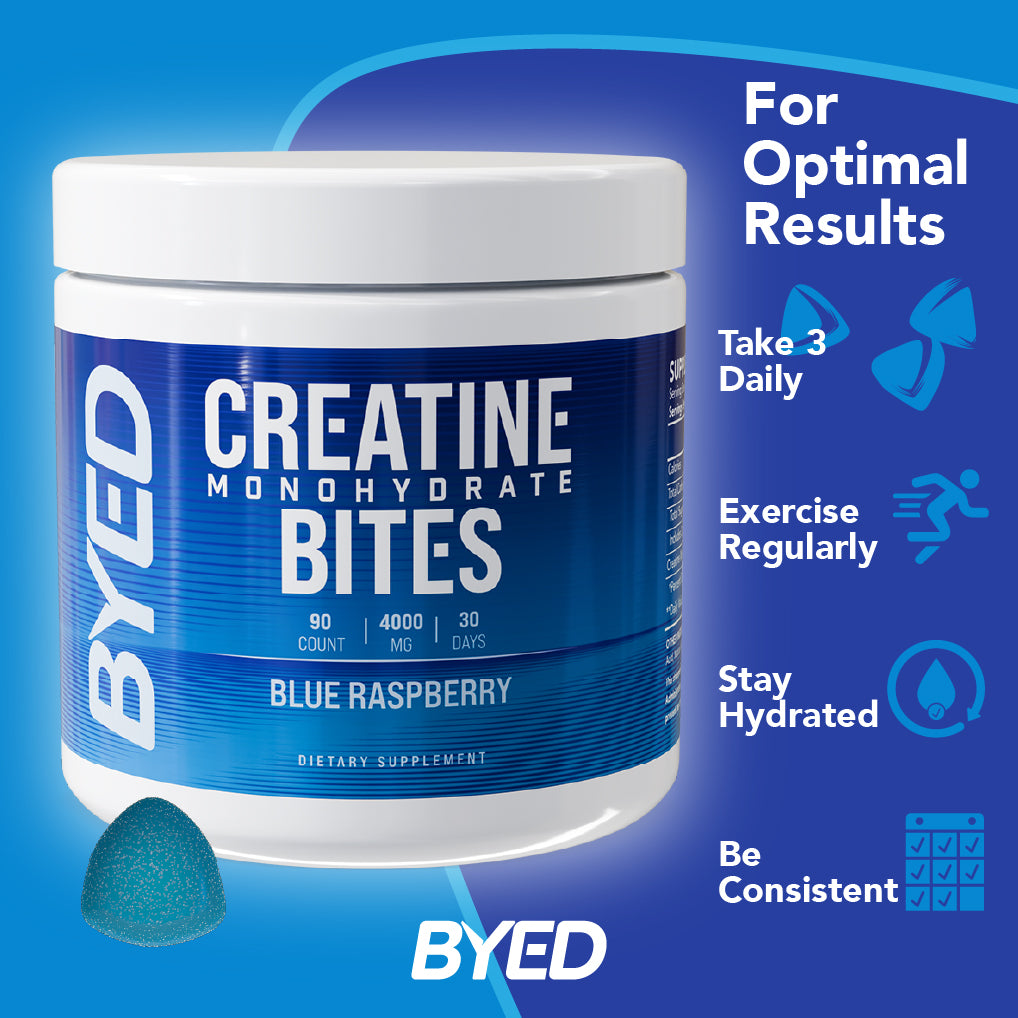 BYED Creatine Gummies For Optimal Results